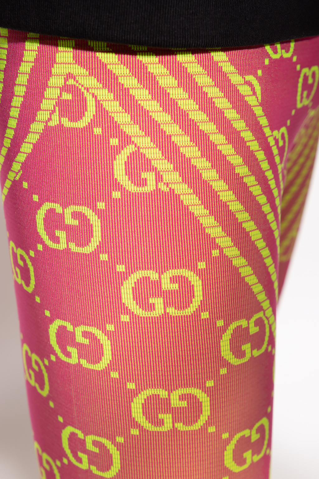 Leggings with GG pattern des gucci SchaferandweinerShops Spain des gucci paired artists around the world like